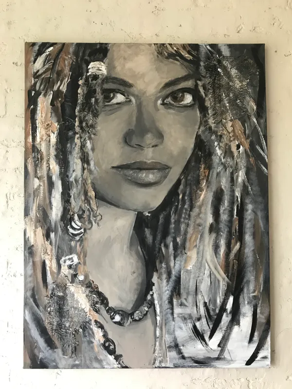 Meisje dreadlocks