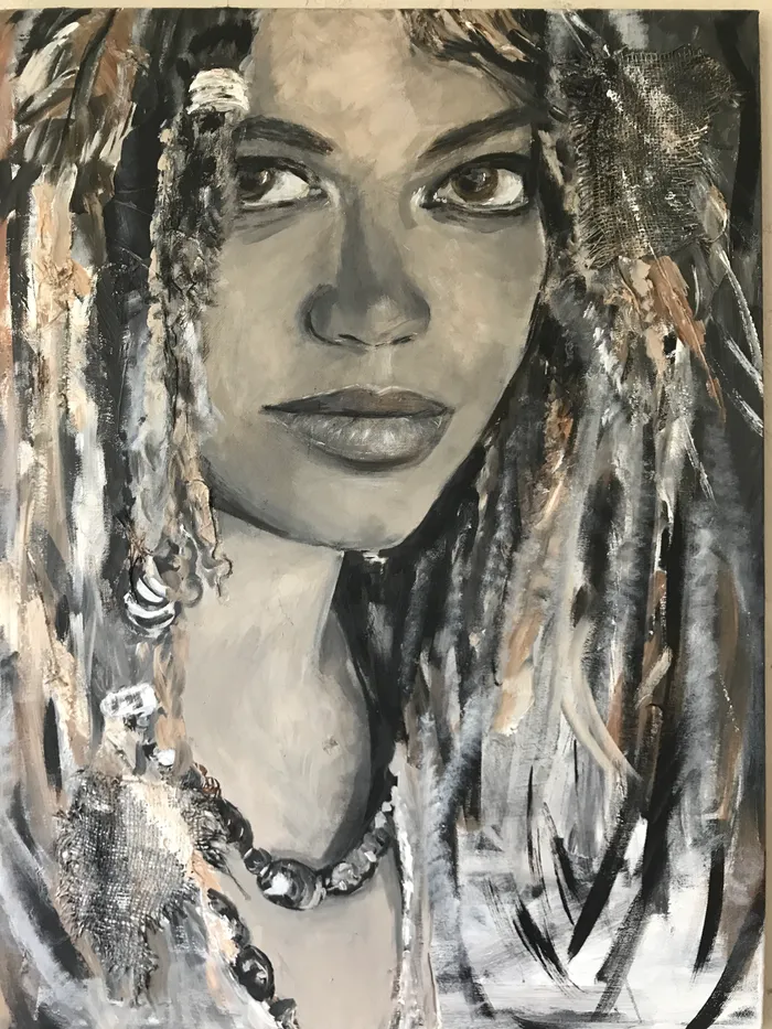 Meisje dreadlocks